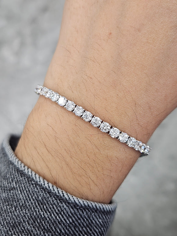 9.38 CT Lab 7 inches Tennis Bracelet