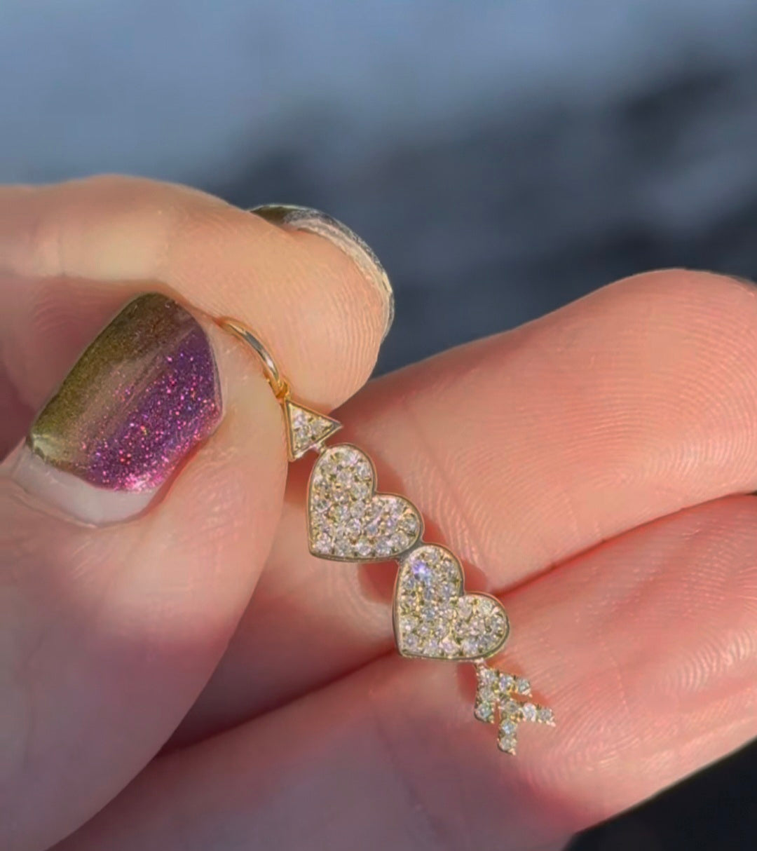Yellow Gold Diamond Pendant