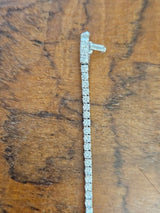 2.53 ct Lab 7 Inches Tennis Bracelet