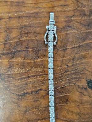 4.40 ct Lab 7 inches Tennis Bracelet