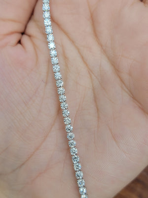 4.49 CT Lab 7 inches Tennis Bracelet