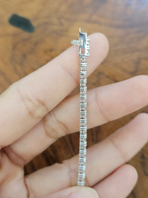 6.02 ct Lab 7 inches Tennis Bracelet