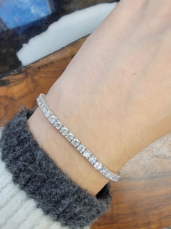 5.03 CT Lab 7 inches Tennis Bracelet