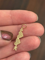 Yellow Gold Diamond Pendant