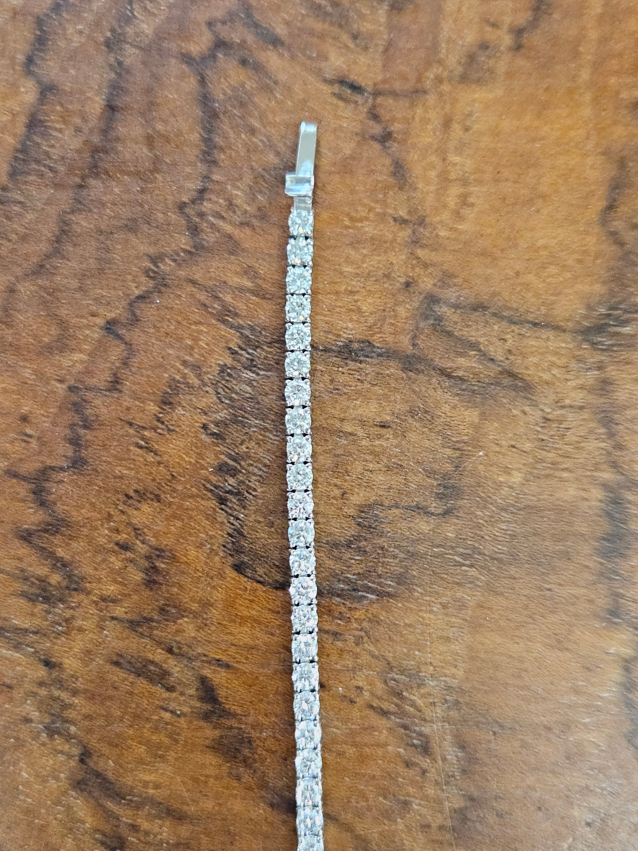 2.53 ct Lab 7 Inches Tennis Bracelet