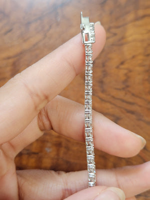 *Apprasial *9.25 CT Lab 7 inches Tennis Bracelet