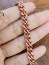 1 CT  8 INCHES Copper Cubin Chain
