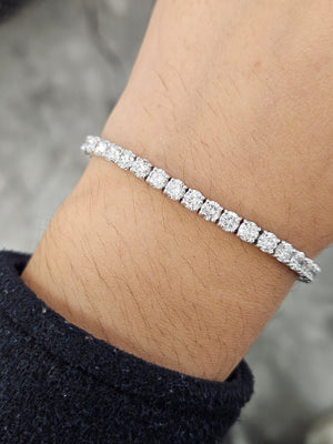 4.60 ct Lab 7 inches Tennis Bracelet