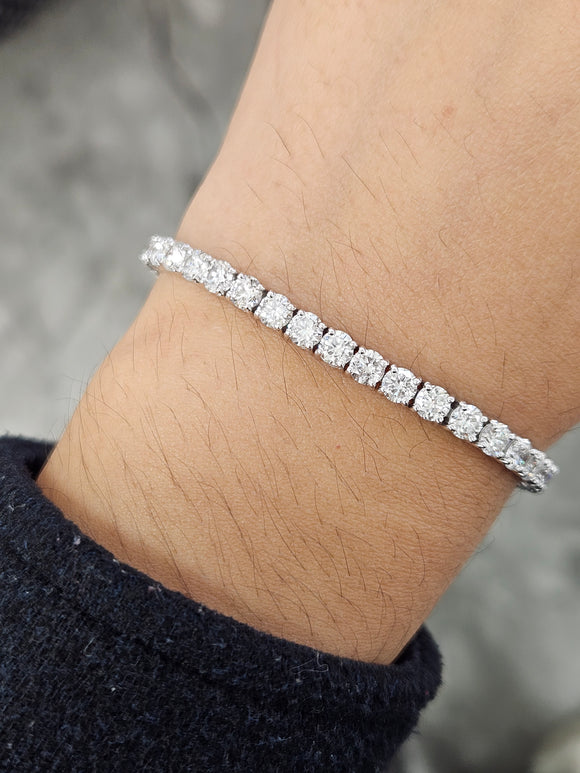 4.60 ct Lab 7 inches Tennis Bracelet