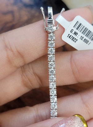 5.03 CT Lab 7 inches Tennis Bracelet