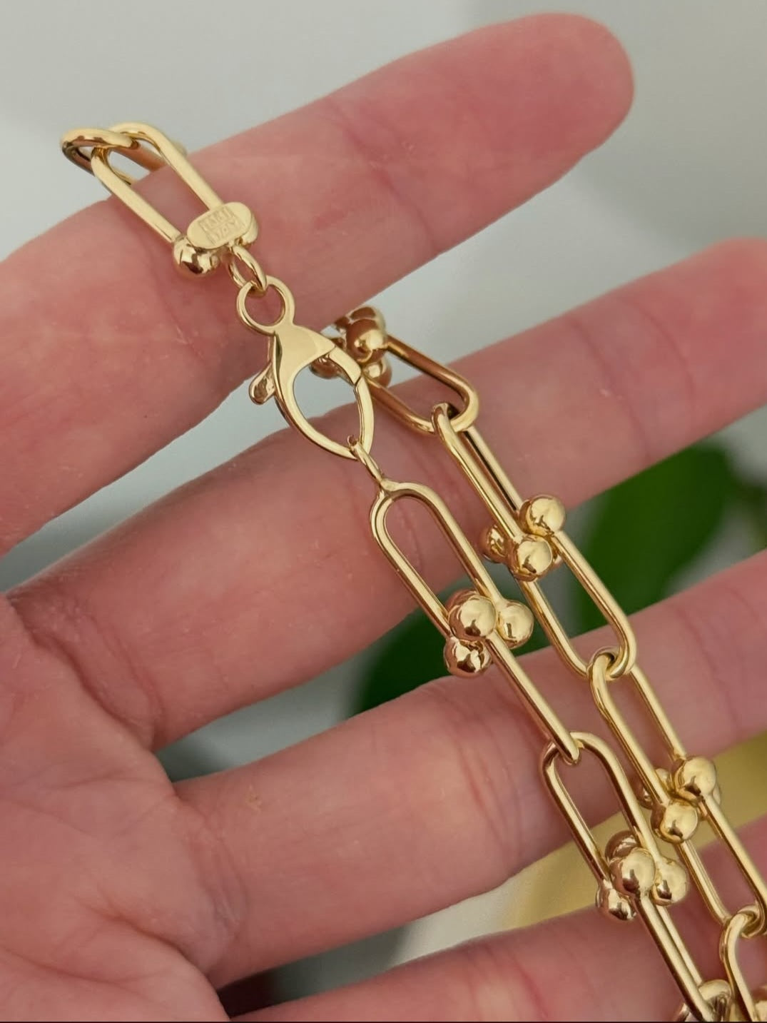 18.25" Yellow Gold Chain