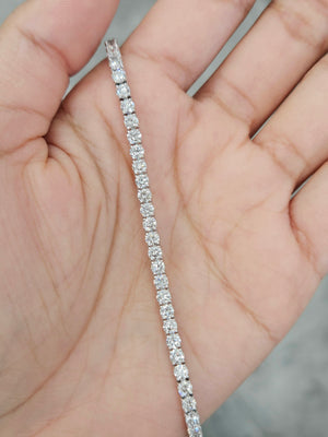 6.02 ct Lab 7 inches Tennis Bracelet