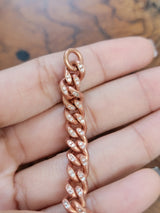 1 CT  8 INCHES Copper Cubin Chain