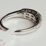 Pink Diamond Cluster Ring