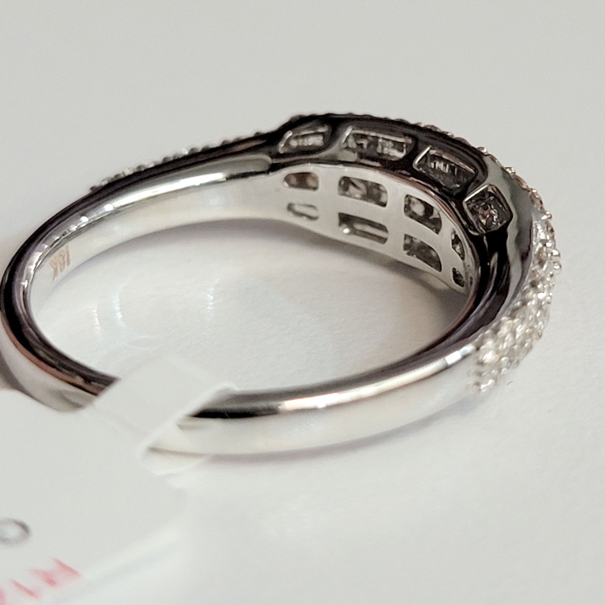 Pink Diamond Cluster Ring