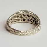 1.00ct Fancy Light Brownish Yellow Kite Shape Diamond Ring