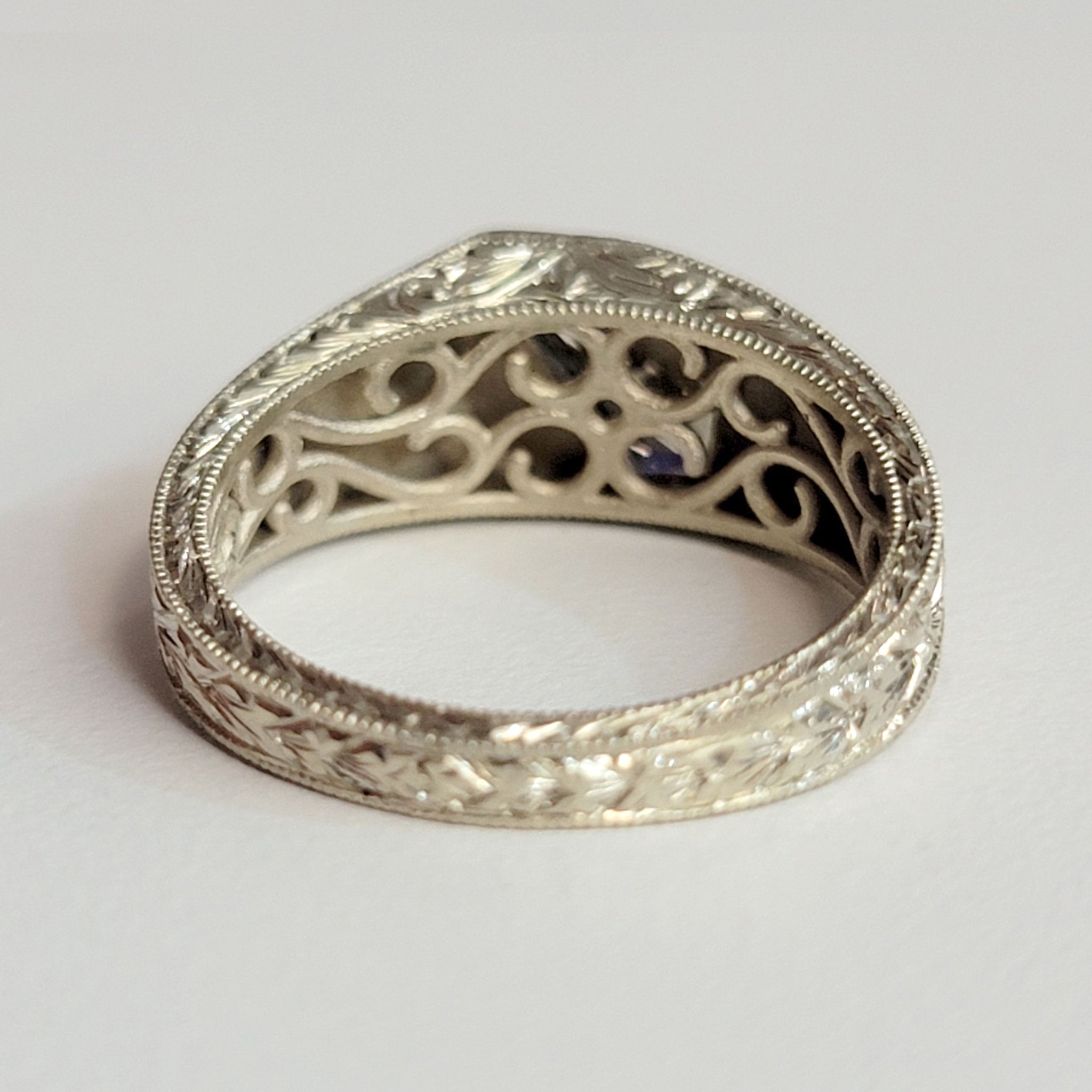 1.00ct Fancy Light Brownish Yellow Kite Shape Diamond Ring