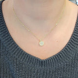 Diamond Cluster Necklace